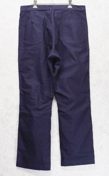 画像5: 程度良好 70's【米軍実物】ビンテージ【U.S.NAVY】【紺】【ユーティリティパンツ】 ベイカーパンツ【36R】  (5)