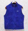 画像1: ビンテージ【USA製】【パタゴニア】patagonia【ポーラテック】【青】【R2】ポーラテック【レギュレーターフリース】【サイズM】  (1)