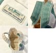 画像2: 80's【ビンテージ】【L.L.bean】【エルエルビーン】 白ｘ緑【キャンバス】【ミニトートバッグ】【ビーントート】  (2)