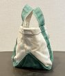 画像5: 80's【ビンテージ】【L.L.bean】【エルエルビーン】 白ｘ緑【キャンバス】【ミニトートバッグ】【ビーントート】  (5)