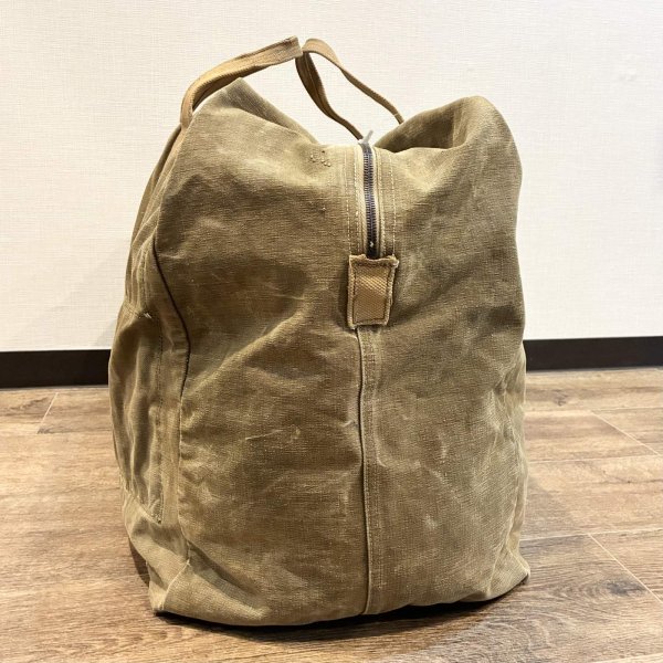 画像4: 40's【ビンテージ】【米軍実物】【U.S.ARMY】【ステンシル入り】【アビエイターキットバッグ】  (4)