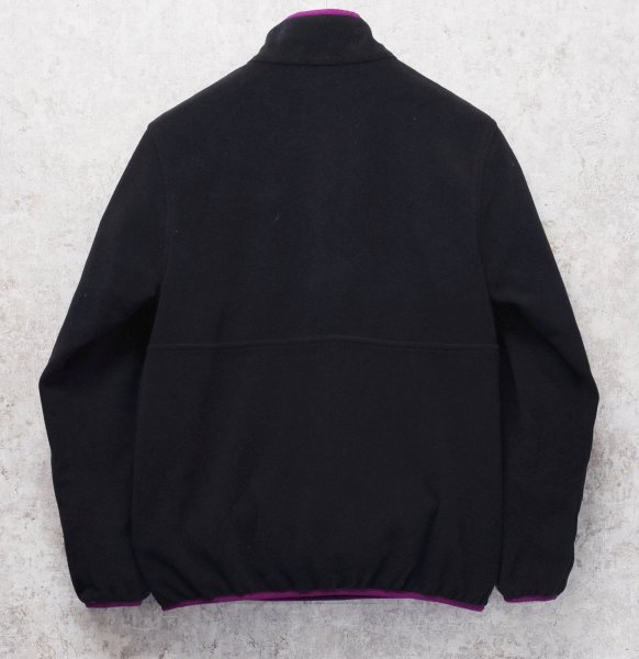 画像3: ビンテージ【パタゴニア】patagonia【紫ｘ黒】リバーシブル【スナップT】【フリースプルオーバー】【サイズW-M程度】  (3)