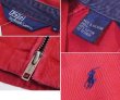 画像2: 〜90's ビンテージ【ラルフローレン】【RALPH LAUREN】【赤】コットン【スウィングトップ】【ジップアップブルゾン】【サイズM】  (2)