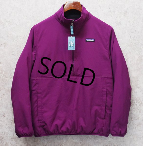 画像4: ビンテージ【パタゴニア】patagonia【紫ｘ黒】リバーシブル【スナップT】【フリースプルオーバー】【サイズW-M程度】  (4)