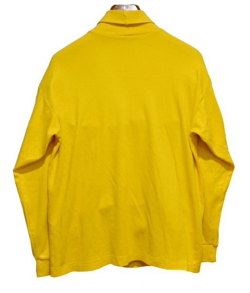 画像4: ビンテージ 【GAP】オールドギャップ【マスタード】無地【タートルネックロンT】【サイズL】  (4)