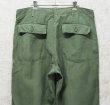 画像5: 【60's】【米軍実物】【ビンテージ】【U.S.ARMY】OG107【UFOボタン】Wステッチ【ボタンフライ】【ベイカーパンツ】【ユーティリティパンツ】【38ｘ31】  (5)