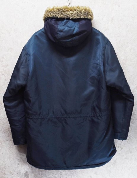 画像3: 90's【ビンテージ】L.L.Bean【ＬＬビーン】【紺】N-3B型【中綿入りパーカー】【サイズL】  (3)