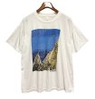 画像1: ビンテージ【ラ・ケブラータ】La Quebrada【飛び込み】海 イラスト【白】Tシャツ【サイズXL程度】  (1)
