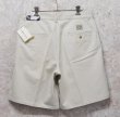 画像3: 新品未使用 ビンテージ【POLO RALPH LAUREN】オールドラルフローレン【オフホワイト】tyler short【２タック】ショートパンツ【短パン】【コットンショーツ】【W32】  (3)