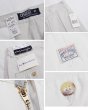 画像2: 新品未使用 ビンテージ【POLO RALPH LAUREN】オールドラルフローレン【オフホワイト】tyler short【２タック】ショートパンツ【短パン】【コットンショーツ】【W32】  (2)