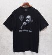 画像1: USA製 ビンテージ【BAYSIDE】ベイサイド【黒】【キング牧師】プリント【Tシャツ】【サイズXL】  (1)