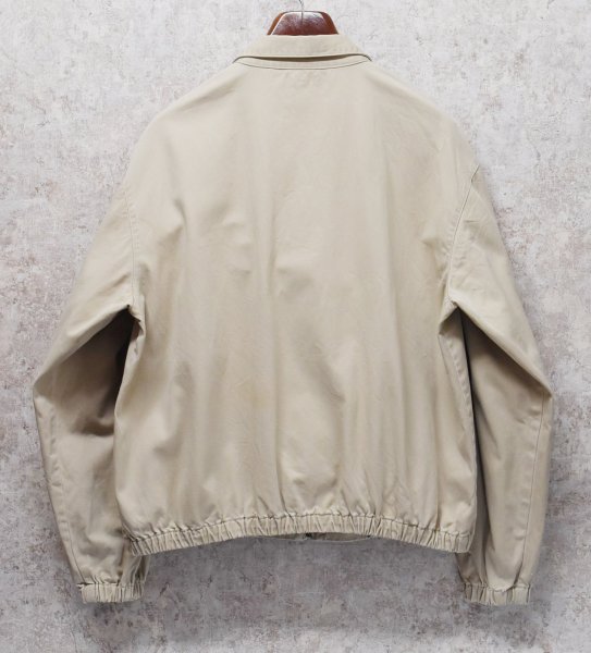 画像3: 〜90's ビンテージ【ラルフローレン】【RALPH LAUREN】【ベージュ】コットン【スウィングトップ】【ジップアップブルゾン】【サイズL】  (3)