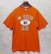画像1: 90’s【USA製】【Russell】【ラッセル】【オレンジ】Paterson University【パターソン大学】フットボール【Tシャツ】【サイズXL】  (1)