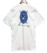 画像3: 90's【USA製】 ビンテージ【FRUIT OF THE LOOM 】フルーツオブザルーム【Adventure in~】狸【白】【 Tシャツ】【サイズM】  (3)