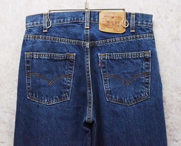 画像4: 【USA製】ビンテージ【LEVI'S】【リーバイス505】５０５【デニムパンツ】【ブルーデニム】【31ｘ30】  (4)