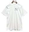 画像4: 90's【USA製】 ビンテージ【FRUIT OF THE LOOM 】フルーツオブザルーム【Adventure in~】狸【白】【 Tシャツ】【サイズM】  (4)