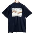 画像1: ビンテージ【ARTHUR JACOB'S】【MICHELANGELO】ミケランジェロ【紺】【Ｔシャツ】【サイズＸＬ】  (1)