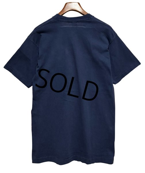 画像3: 90's【USA製】 ビンテージ【FRUIT OF THE LOOM 】フルーツオブザルーム【RUDOLPH〜】紺【 Tシャツ】【サイズL】  (3)