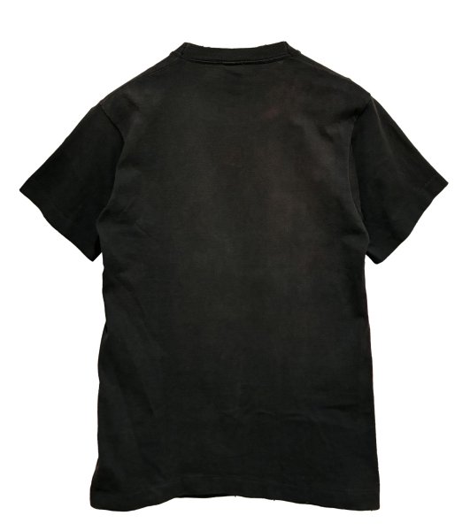 画像3: 90's【USA製】 ビンテージ【FRUIT OF THE LOOM 】フルーツオブザルーム 【タキシードプリント】黒【Tシャツ】【サイズM】  (3)