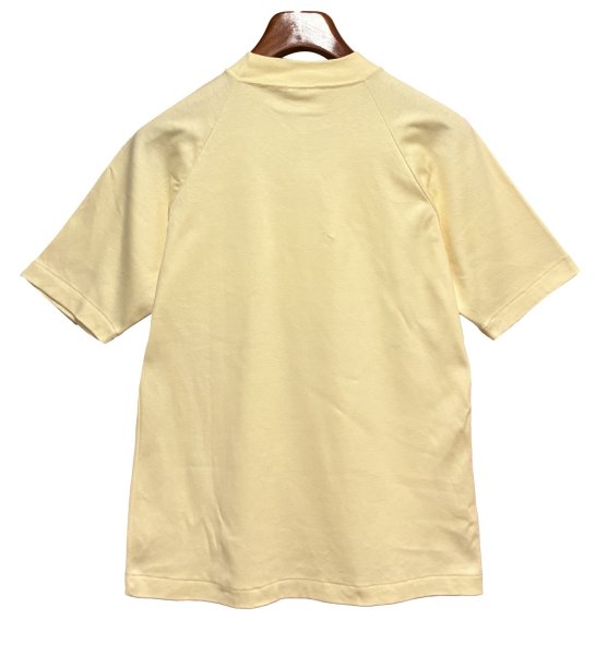 画像3: 【USA製】 ビンテージ【ROBERT BRUCE】【ロバートブルース】【ライトイエロー】【無地】【ポケット付き】【Tシャツ】【サイズM】  (3)