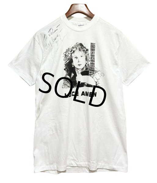 画像3: 【90's】【USA製】【ビンテージ】【Hanes】ヘインズ【LUCE AMEN】【白】【バンド】【Tシャツ】【サイズL】  (3)