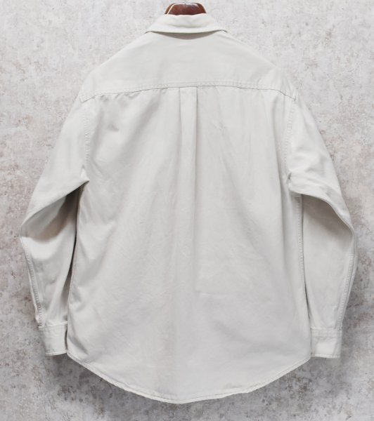 画像3: 90's【ビンテージ】【オールドギャップ】【GAP】【オフホワイト】【コットンシャツ】【サイズM】  (3)
