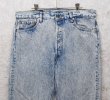 画像3: 90's【ビンテージ】【USA製】【LEVI'S】【リーバイス】【501】ケミカルウォッシュ【デニムパンツ】【36×30】  (3)