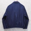 画像3: 【ビンテージ】【ラルフローレン】【POLO RALPH LAUREN】【紺ｘ裏地紺格子柄】ジップアップ【ブルゾン】スウィングトップ【サイズＸＬ】  (3)