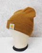 画像5: 【ビンテージ】【carhartt】【カーハート】【ブラウン】【ロゴ】 【ニットキャップ】ビーニー 【ニット帽】   (5)