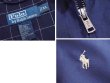 画像2: 【ビンテージ】【ラルフローレン】【POLO RALPH LAUREN】【紺ｘ裏地紺格子柄】ジップアップ【ブルゾン】スウィングトップ【サイズＸＬ】  (2)