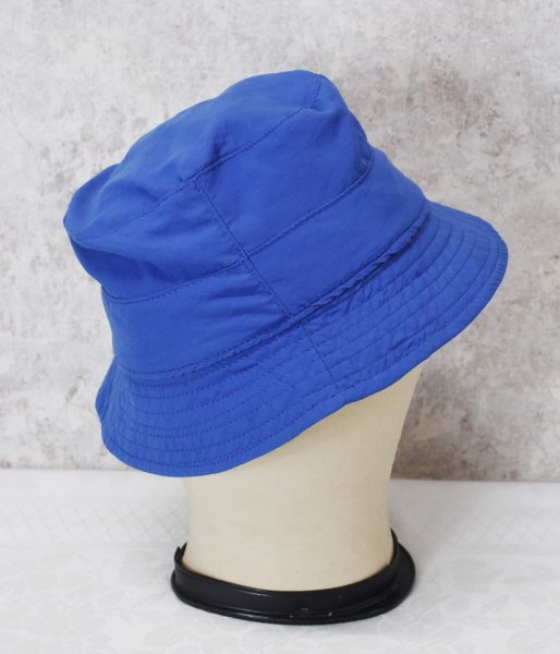画像4: 未使用【ビンテージ】patagonia【パタゴニア】【青×花柄】【サンハット】帽子【バケットハット】【KIDS S】  (4)