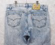 画像5: 90's【ビンテージ】【USA製】【LEVI'S】【リーバイス】【501】ケミカルウォッシュ【デニムパンツ】【36×30】  (5)