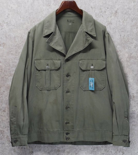 画像1: 40's【ビンテージ】【米軍実物】U.S.ARMY【Ｍ-42】 【HBTジャケット】  (1)