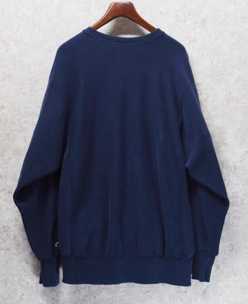 画像3: 90's USA製【Champion】【チャンピオン】【リバースウィーブ】BROOK SHORE【スウェット】【紺】【サイズXXL】  (3)