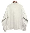 画像3: USA製【MV Sport】エムブイスポーツ ビンテージ【HOOD COLLEGE】フッドカレッジ【グレー】【モックネックロンT】【サイズXL】  (3)