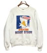 画像1: 90's【USA製】【ビンテージ】【Lee】リー【DESERT STORM】プリント【白】【スウェット】【サイズＬ】  (1)