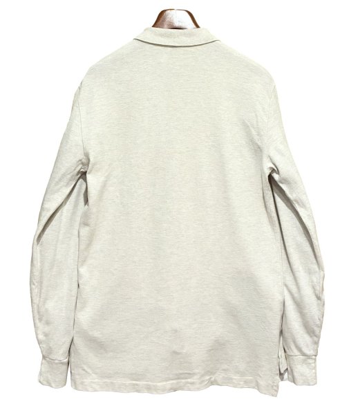 画像3: ビンテージ【ラルフローレン】 【POLO ralph lauren】【オートミール】長袖【ロングスリーブシャツ】【ポロシャツ】 【サイズS】   (3)