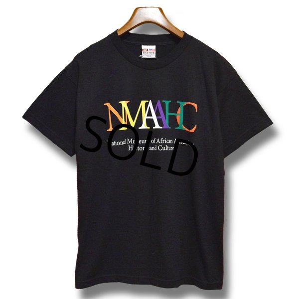 画像3: 【デッドストック】新品未使用【USA製】【ビンテージ】【BAYSIDE】ベイサイド【黒】【NMAAHC】【Tシャツ】【サイズL】  (3)