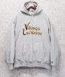 画像1: 【チャンピオン】【Champion】グレー【VIKINGS LACROSSE】バイキングス【プリント】ラクロス【リバースウィーブパーカー】【サイズXL程度】  (1)