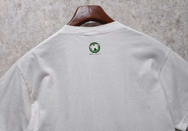 画像4: 【ビンテージ】【Hanes】ヘインズ【Kawasaki】カワサキ フライングK【白】【Tシャツ】【サイズＭ】  (4)