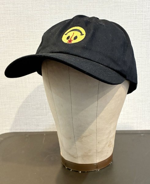 画像1: 【ビンテージ】【10DEEP】テンディープ【スマイル】【黒】【キャップ】BBキャップ  (1)