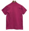 画像3: 【USA製】ビンテージ【L.L.Bean xラッセル】別注【赤紫】無地【ポケット付き】【Tシャツ】【サイズS】  (3)