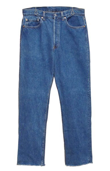画像1: 【ビンテージ】【USA製】【LEVI'S】【リーバイス】【501】【デニムパンツ】ブルーデニム【32×30】  (1)