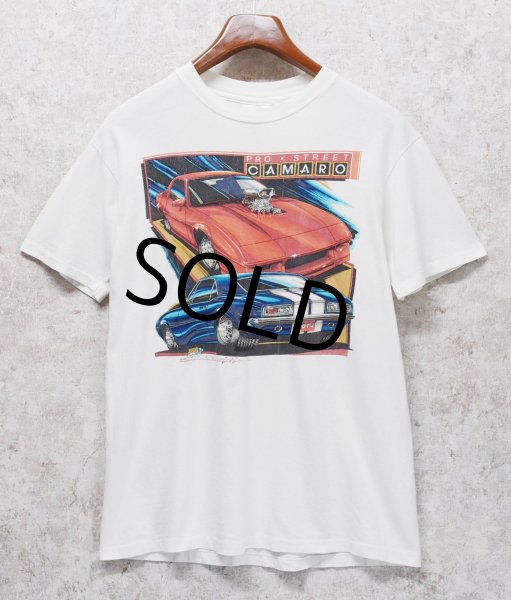 画像3: 【90's~】【USA製】【ビンテージ】【Hanes】ヘインズ【CAMARO】カマロ【白】車 イラスト【Tシャツ】【サイズL】  (3)