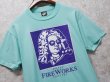画像4: 【90's】【USA製】【ビンテージ】【Hanes】ヘインズ【バッハ】ROYAL FIREWORKS【水色】【Tシャツ】【サイズL】  (4)