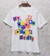 画像3: 【ビンテージ】USA製【SHAPE】【白】幾何学模様 カラフル【グラフィック】アート 【Ｔシャツ】【サイズM】  (3)