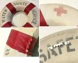 画像2: 【ビンテージ】アンティーク【WATER SAFETY SERVICE】【浮き輪】救命浮輪【装飾品】オブジェ【雑貨】置物  (2)