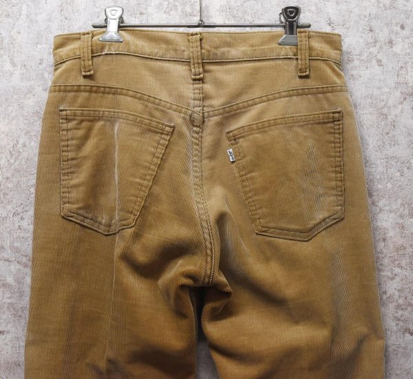 画像4: 90's【ビンテージ】【USA製】LEVI'S【リーバイス】【５１９】ベージュ【コーデュロイパンツ】【519】【31x30】  (4)
