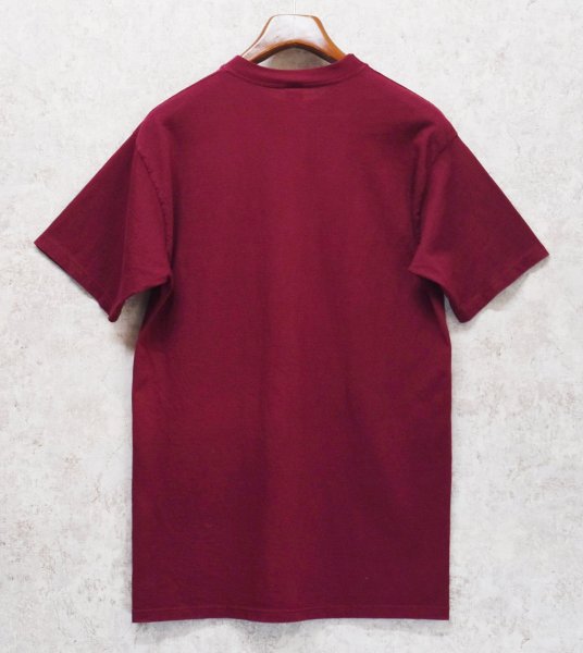 画像3: 90’s【USA製】ビンテージ【Russell】【ラッセル】【エンジ】無地【Tシャツ】【サイズL】  (3)