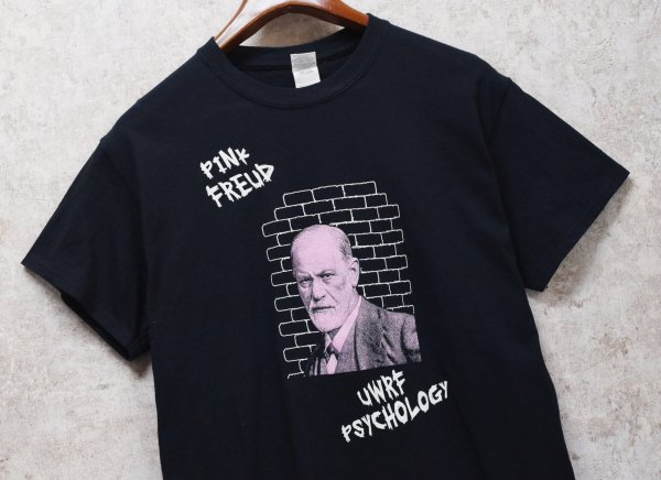 画像4: ビンテージ【GILDAN】【ギルダン】PINK FREUD【黒】【ピンク フロイト】【Tシャツ】【サイズM】  (4)